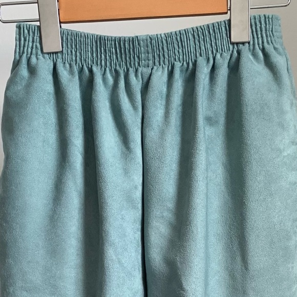 Blue Suede Dress Pants - Picture 3 of 3